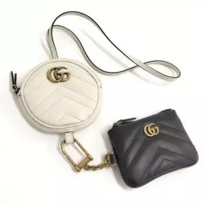 구찌 MUST IT_GUCCI GG 마몬트 코인 펄스 키 케이스 698787 UM8ET 9063)
