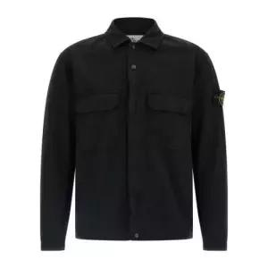 스톤아일랜드 STONE ISLAND 25FW 1200009 Cotton Overshirt K2S15 S0211 V0029) 지퍼여밈 코튼 오버셔츠)