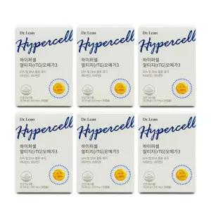 [닥터린] 닥터린 하이퍼셀 알티지(rTG) 오메가3 1202mg x 30캡슐 X 6박스 I
