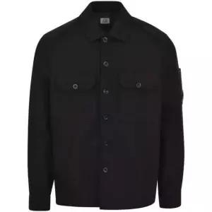 CP컴퍼니 MUST IT_CP COMPANY 25FW Flet Lens Overshirt 19CMOS271A 110498A 999) 플렛 렌즈 오버셔츠)