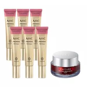 AHC 앰플인 아이크림 시즌12 40ml 6개 +리바이탈 크림 50ml