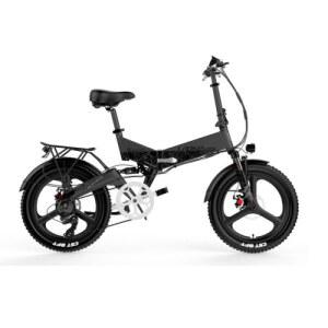 G650K 접이식 전기자전거 블랙 20인치 무광 EUROBIKE 프로2