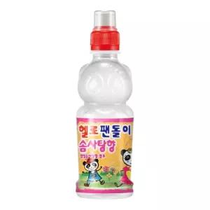 헬로 팬돌이 솜사탕 280mlx24펫/음료/아동/유아/과일맛/주스/음료수/키즈카페/단체/간식/후식/디저트/소풍