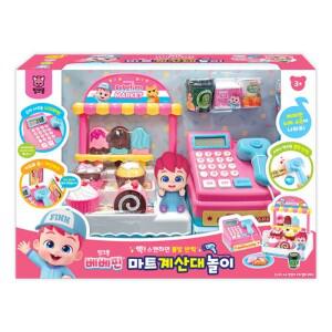 8) 주영 베베핀 마트 계산대놀이(12070)