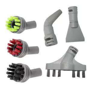 Bissell 스팀 청소기용 6팩 액세서리 키트 모델 39N7A 39N7V 39N7H에는 브러시와 스크래퍼 긁개 도구가 포