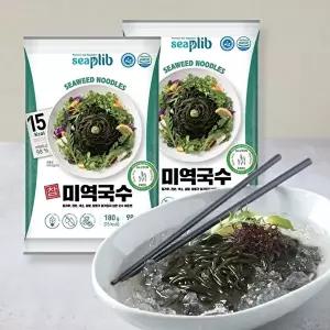 [해미국수][해미푸드] 참 미역국수 180g 10봉(비빔소스5개 + 메밀소스5개)