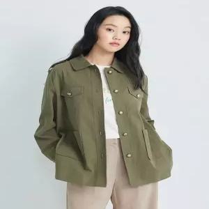 [국내매장 정품] 나이스클랍 백 벨티드 야상 점퍼 N233MWU831 670351