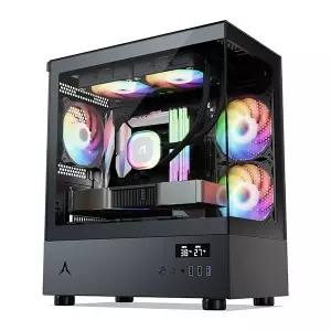 [ABKO] 앱코 U20MP 큐빅 미니타워+ 디스플레이 (블랙/ 화이트)