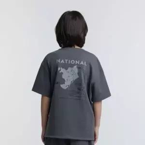 내셔널지오그래픽 NATIONAL GEOGRAPHIC KIDS K252UTS840 어드벤처 피그먼트 반팔티 DGREY 5007187710 16618