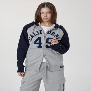 [AK수원점] [후아유] 공용 Signature Hood Zipup(Colorblock) WHMZG1112U