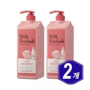 밀크바오밥 세라 샴푸 플로라부케 1200ml x 2개 중년 남자 여자 시니어 모발 두피 관리