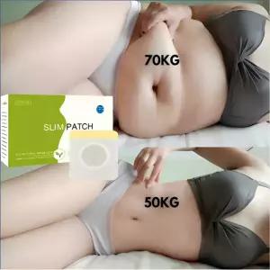 천연 성분 복부 케어 패치 | 뱃살 관리 홈케어 | 바디 온열 패치, 10개입