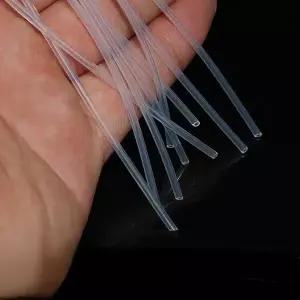 식품 등급 실리콘 고무 호스 모세관 파이프 튜브 고온 방지 내경 0.3mm 0.4mm 0.5mm 0.6-2mm 10Meter