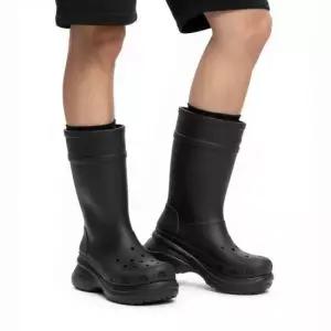 발렌시아가 MUST IT_ CROCS 부츠 레인부츠 블랙 677384 W1S8E 1000