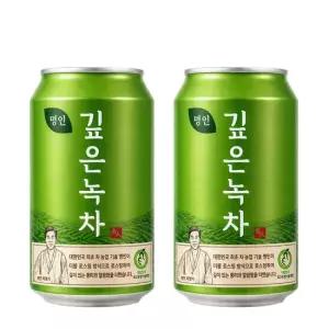 일화 명인깊은녹차 340ML X 24캔