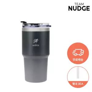 [런칭기념 무료배송+빨대3개] 팀넛지 보온보냉 휴대용 600ml 스텐텀블러(블랙)