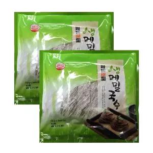 우정본가 메밀 소바 비빔 메밀 1kg 6인분 2팩