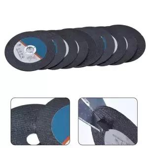 10pc 원형 수지 톱 블레이드 그라인딩 휠 커팅 105*16mm 탄소강 파이프 철 머신 앵글 그라인더 도구