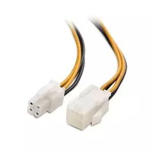 1pcs 20cm ATX 4 핀 남성 4Pin 여성 PC C 전원 공급 장치 연장 케이블 코드 커넥터 어댑터