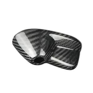 탄소 섬유 지붕 상어 핀 안테나 커버 트림 미니 쿠퍼 클럽맨 R55 R56 2007 2013 자동차 에어