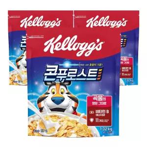 콘푸로스트 시리얼, 1.32kg, 3개