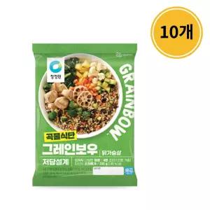 청정원 그레인보우 닭가슴살 200g X 10개
