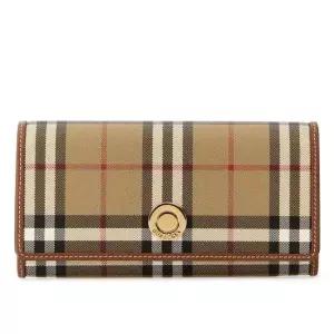 버버리 MUST IT_BURBERRY 26SS Check Long Wallet 8109799) 체크 장지갑)