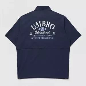 엄브로 UMBRO 시어서커 반팔 스탠넥 아노락 네이비(UQ221CWT63) UQ221CWT63_DVY0 152968