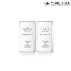 [NS홈쇼핑]한국표준금거래소 실버바 100gX2[35983903]