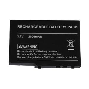 Nintendo NDS DS Lite 용 충전식 배터리 팩 NDSL 용 드라이버가있는 교체 용 배터리 NDSL 용 DSL 2000mAh