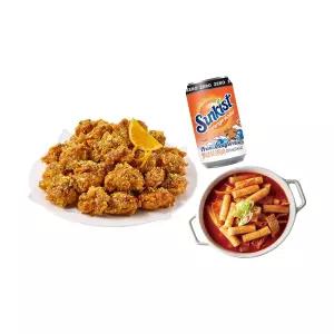 [또봉이통닭] 썬키스트오렌지치킨+국물떡볶이+썬키스트오렌지제로소다