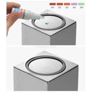 X90F Modern Tap Dentalpick 소유자는 영구 304 변색되지 않은 조밀한 계획으로 제작되었습니다.