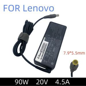 레노버 T60 T61 T400 X60 Z60 X200 X201 X220 X230 X61 Edge 14 15 E430 E530용 20V 4.5A 90W 7.9x5.5mm 노