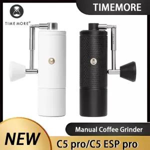 그라인드 글라인드 부품 타임모어 뉴 C5 PRO/C5 ESP PRO 휴대용 수동 그라인더 여행용 케이스 포함 - 가정
