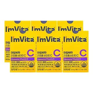 종근당건강 아임비타 리포좀 비타민C 1000mg x 30정 x 6개
