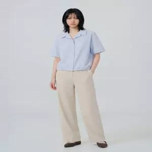 1+1 PHG2PP2033 여성) 컴포트 쿨링 세미와이드 밴딩 슬랙스 PHG2PP2033A