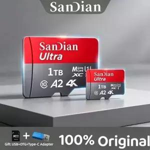 00 메모리 카드 고속 TF SD 카메라 휴대폰 태블릿용 28GB U3 미니 리더