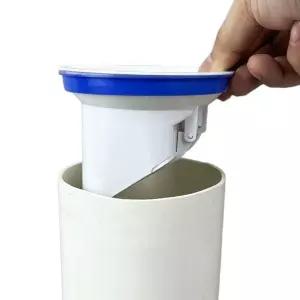 파이프 배관 체크밸브 트랩 체크 역류 50mm PVC 배수 75mm