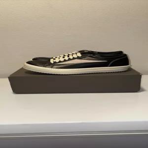 미국 블랙 가죽 릭 오웬스 VANS 신발 306991571021