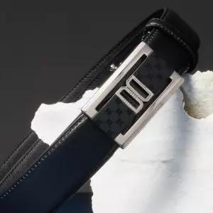 닥스 DAKS DBBE6E764BK 롱벨트 DD 블랙 DD장식 소가죽 무광버클 자동벨트