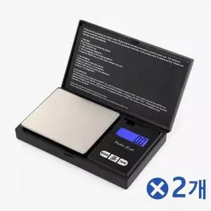 TBZ 정밀측정 가정용 소형 전자저울 DH-MS 1kgx0.1gx2개