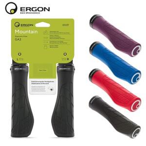 Ergon GA3 인체공학적 올 마운틴 자전거 그립 MTB 트레일용 편안함 및 손목 지지대 미끄럼 방지 산악 도로