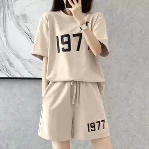 여성 여름 여성 여름 반팔 반바지 반팔 반바지 트레이닝 세트