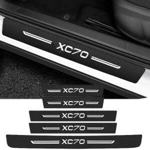 자동차 전면 후면 문짝 문턱 스크래치 방지 스티커 볼보 호환 XC70 로고 트렁크 실 범퍼 사이드 데칼 방수