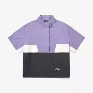 [휠라]기능성 컬러블럭 반팔 아노락 FS2JKG2154FSTO