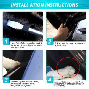 현대 i30 FD 해치백 2007-2011년형 OEM 817711Z000 817802L000용 2pcss 자동차 리어 트렁크 리프트 서포트