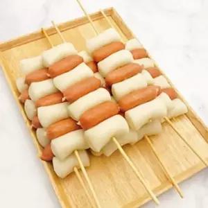 쌀떡소시지 떡 간식 냉동 휴게소 꼬치 소시지 쌀떡