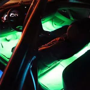 자동차 UZP713F7 무드등 풋등 LED 실내등 단색2바-그린