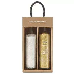 컬러 소금 Y세트 굵은 가는 구운 김장 저염 자염 화이트200G 옐로우250G 2종