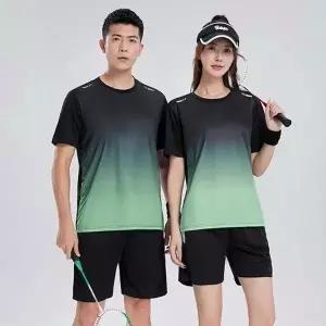 남여공용 반팔트레이닝 이 테니스복 러닝복 상하 세트
